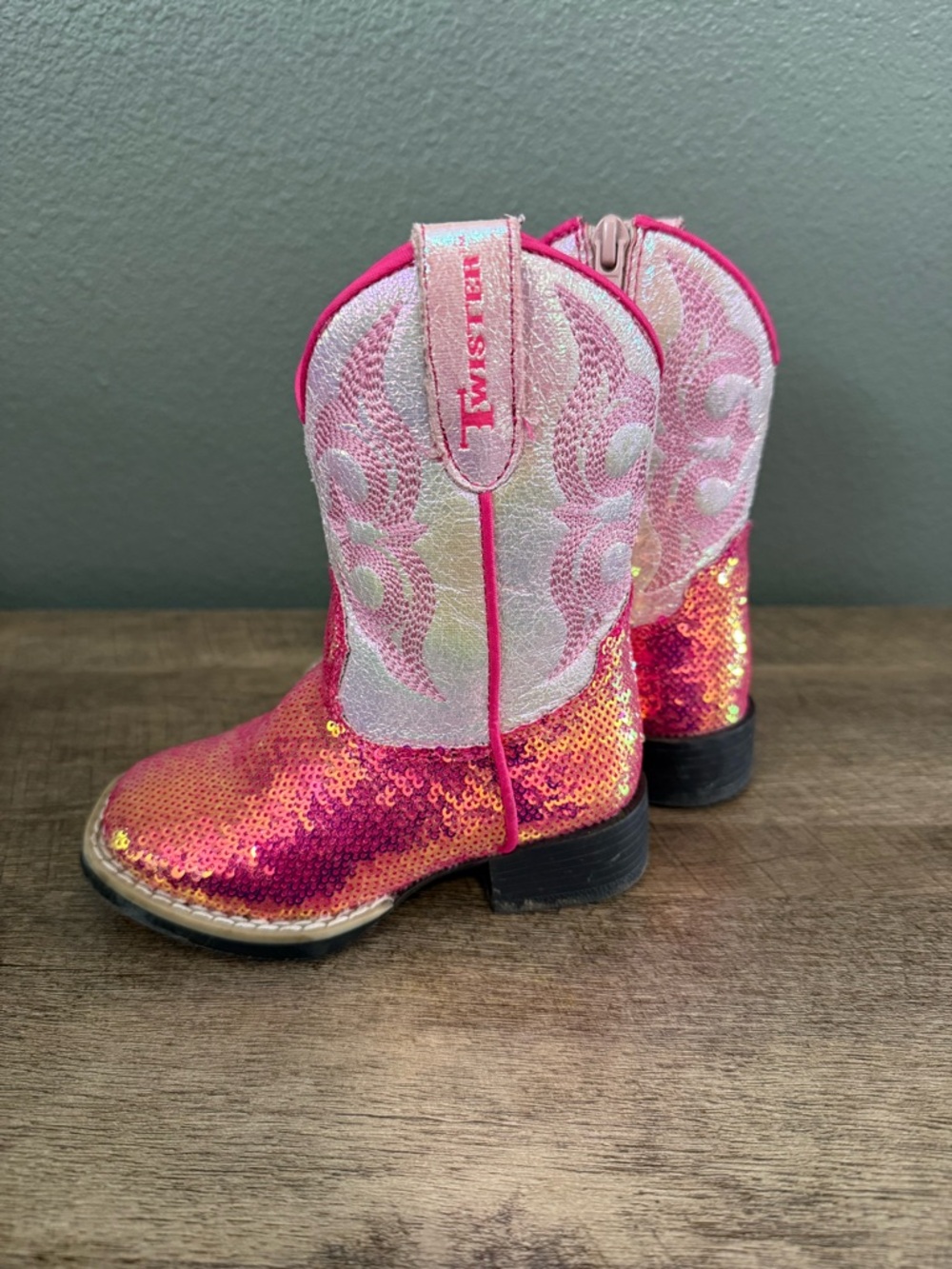 Twister Toddler Cowboy Boots - Picture 5 of 6